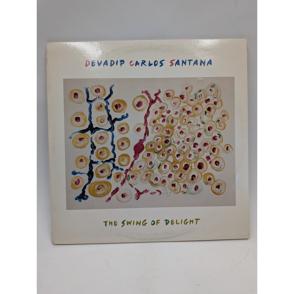 Devadip Carlos Santana The Swing of Delight Double Vinyl LP C2 36590 1980 Jazz